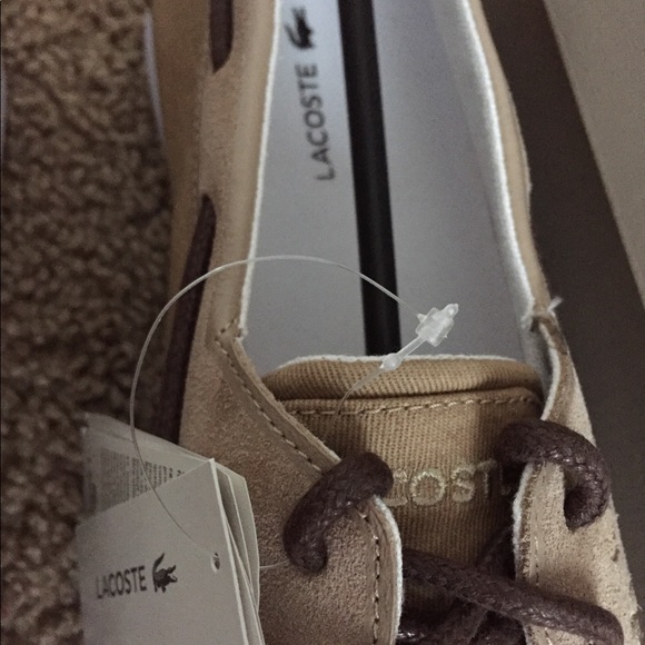 NWT Lacoste casual boat shoes size 8 Men’s - Picture 3 of 8